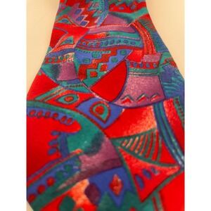 Bundle of 7 fun VTG‎ Silk Italian ties